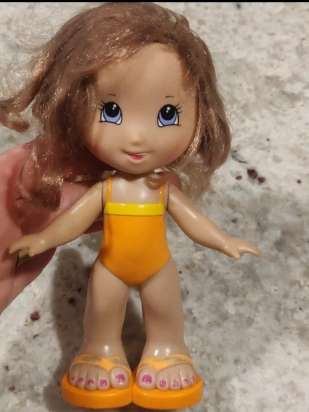 Fisher Price Plastic Dolls Swimsuits  Vintage Cottagecore Girlhood Retro Y2K